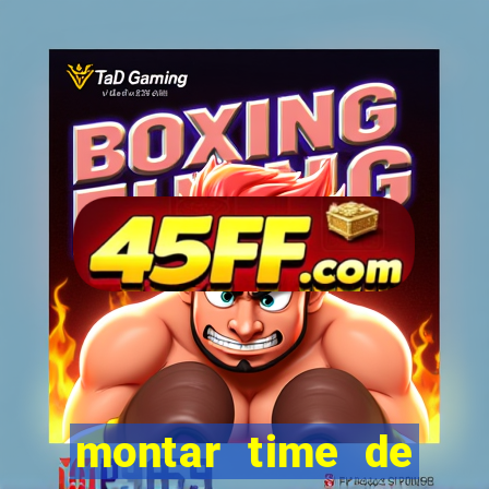 montar time de futebol site